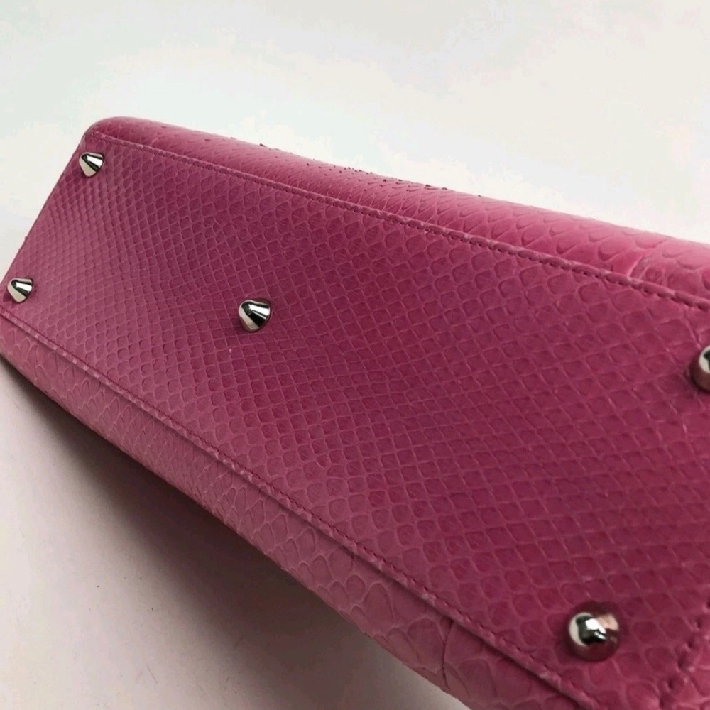Dior Large Lady Dior Python 2Way Bag - Picture 13 of 16